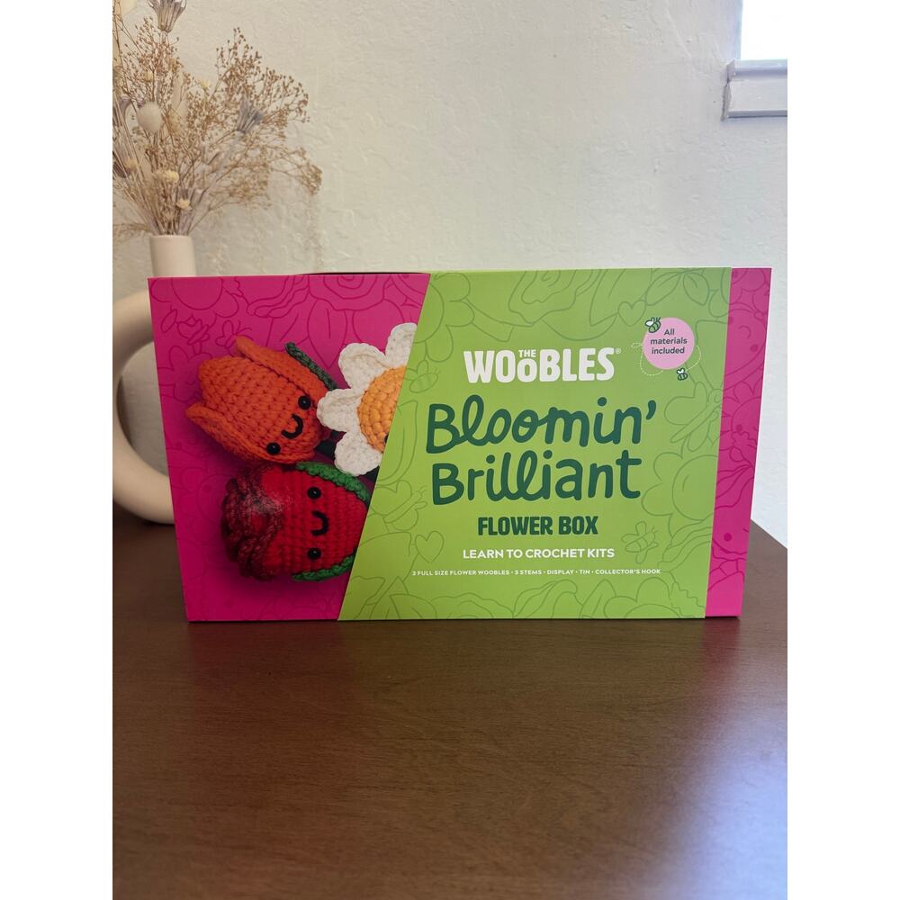 *Sold out online* The Woobles Bloomin’ Brilliant Flower Box Set - Never Opened